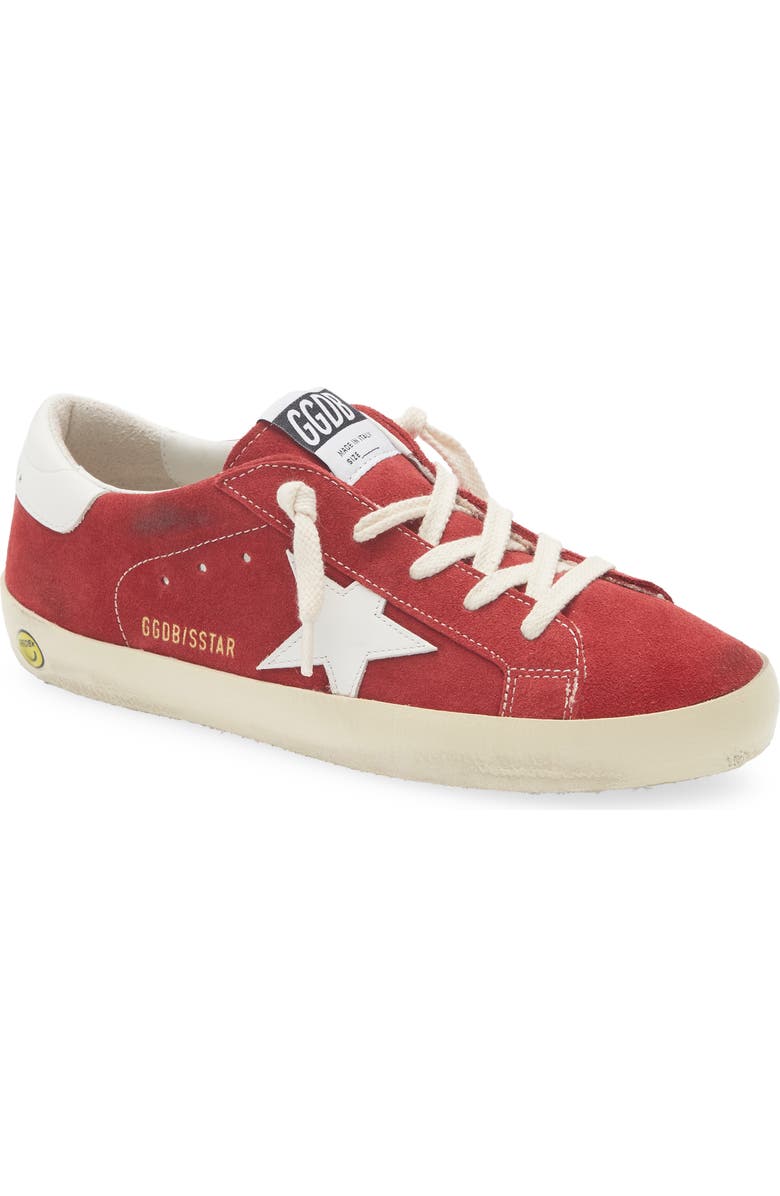 Golden Goose Kids' Super-Star Sneaker, Main, color, Red/ White
