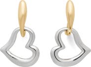 Kate Spade New York heart drop earrings
