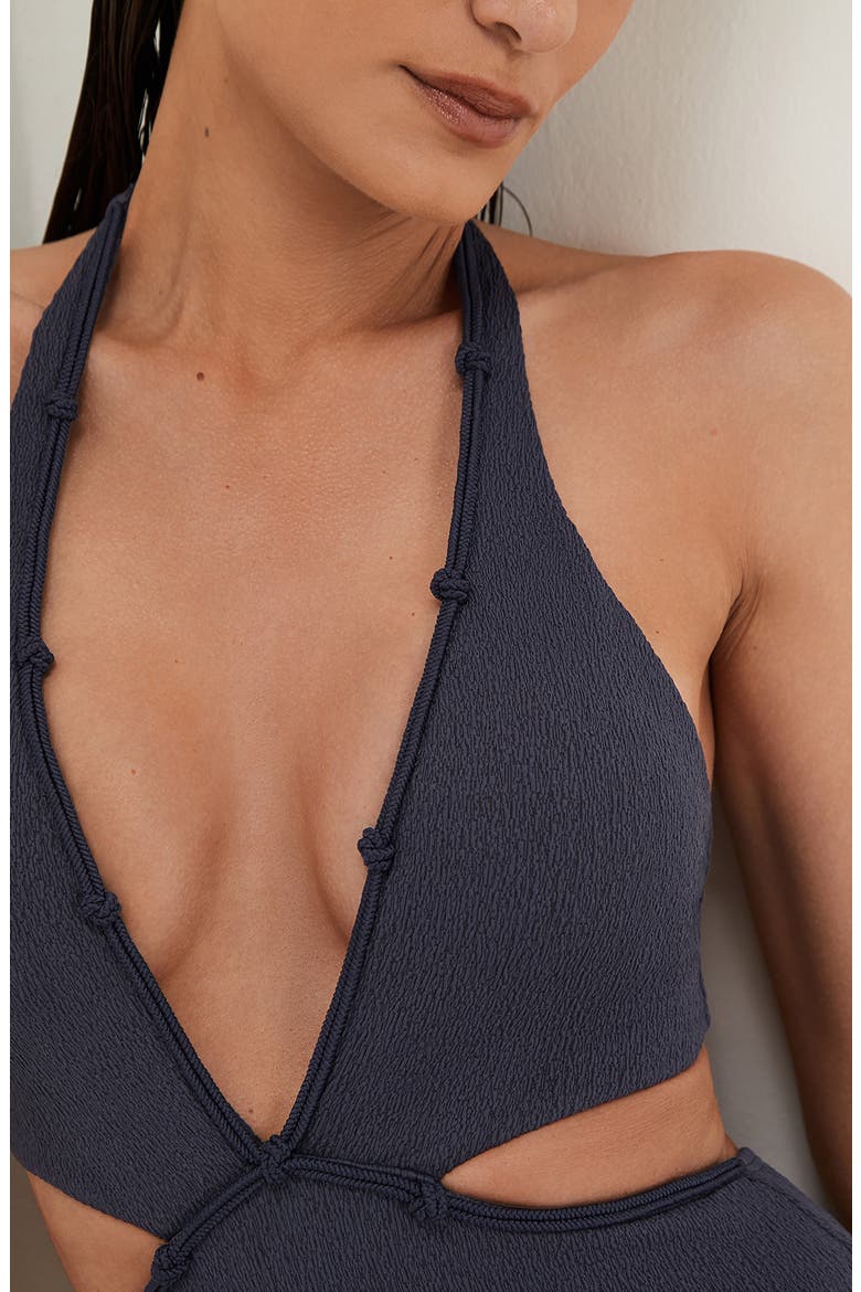 Firenze Clea One-Piece Swimsuit, Alternate, color, BLUE