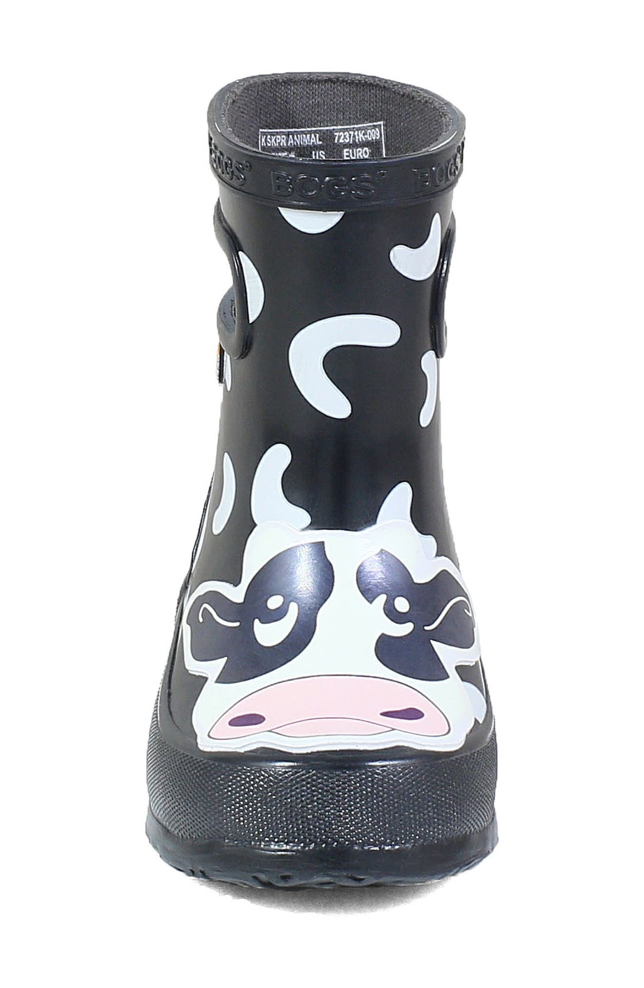 Bogs Animal Skipper Waterproof Rain Boot, Alternate, color, 