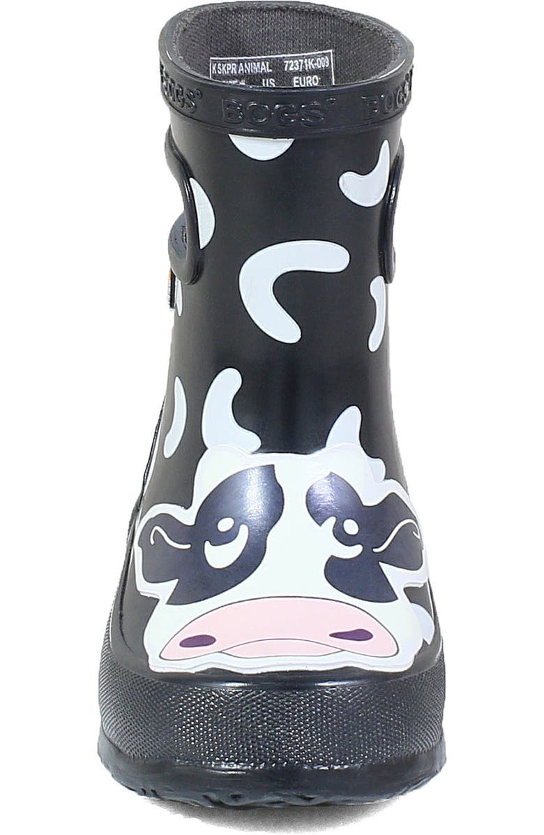 Bogs Animal Skipper Waterproof Rain Boot, Alternate, color,