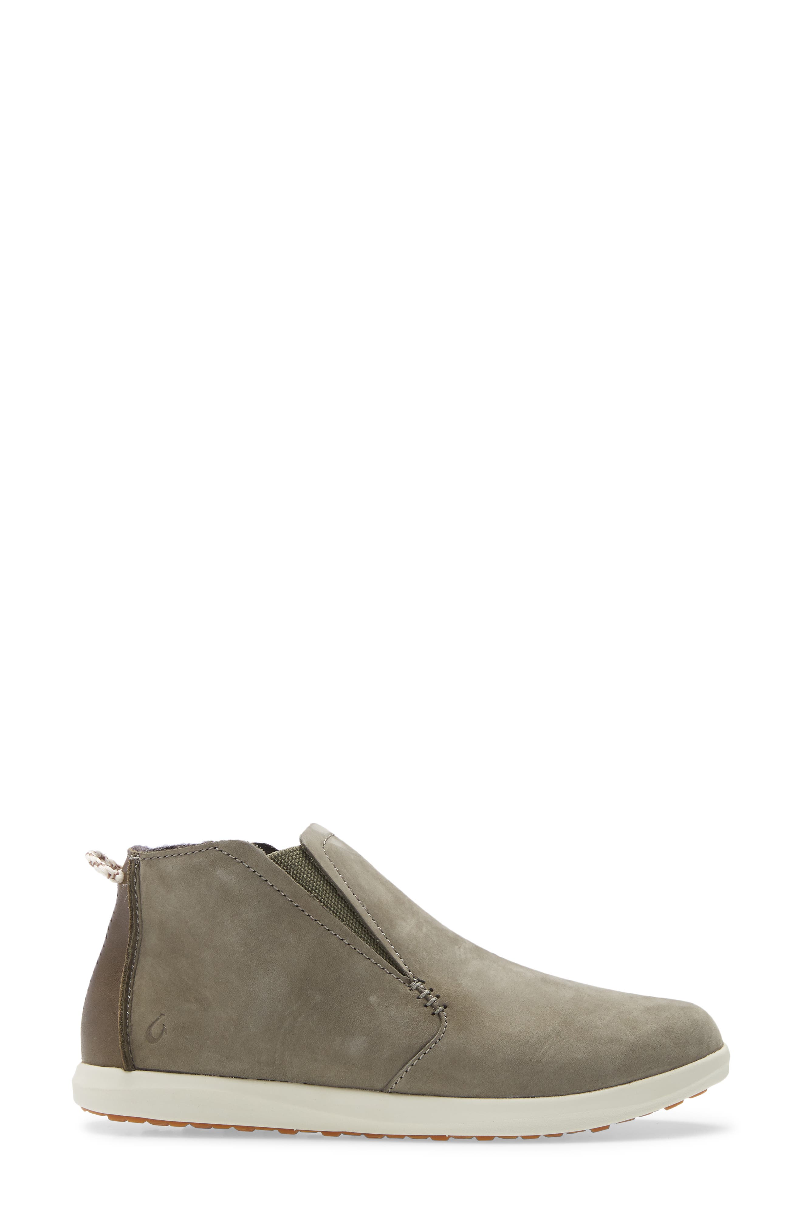 Hawai'iloa Manu Hope Waterproof Sneaker Boot, Alternate, color, DUSTY OLIVE/ CLOUD LEATHER