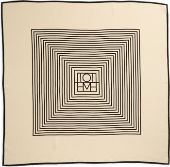 TOTEME Monogram Silk Scarf | Nordstrom