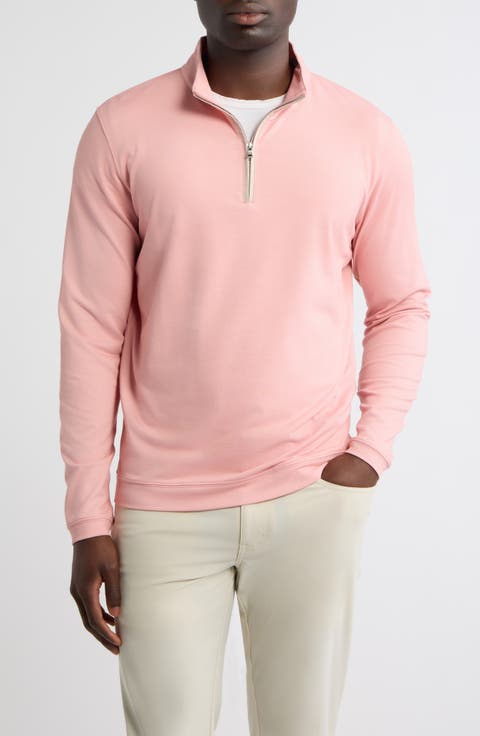 Crown Crafted Albatross Piqué Quarter-Zip Pullover
