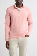 Peter Millar Crown Crafted Albatross Piqué Quarter-Zip Pullover