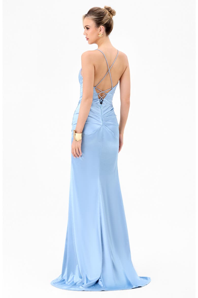 Josz Corset Maxi, Alternate, color, ICY BLUE