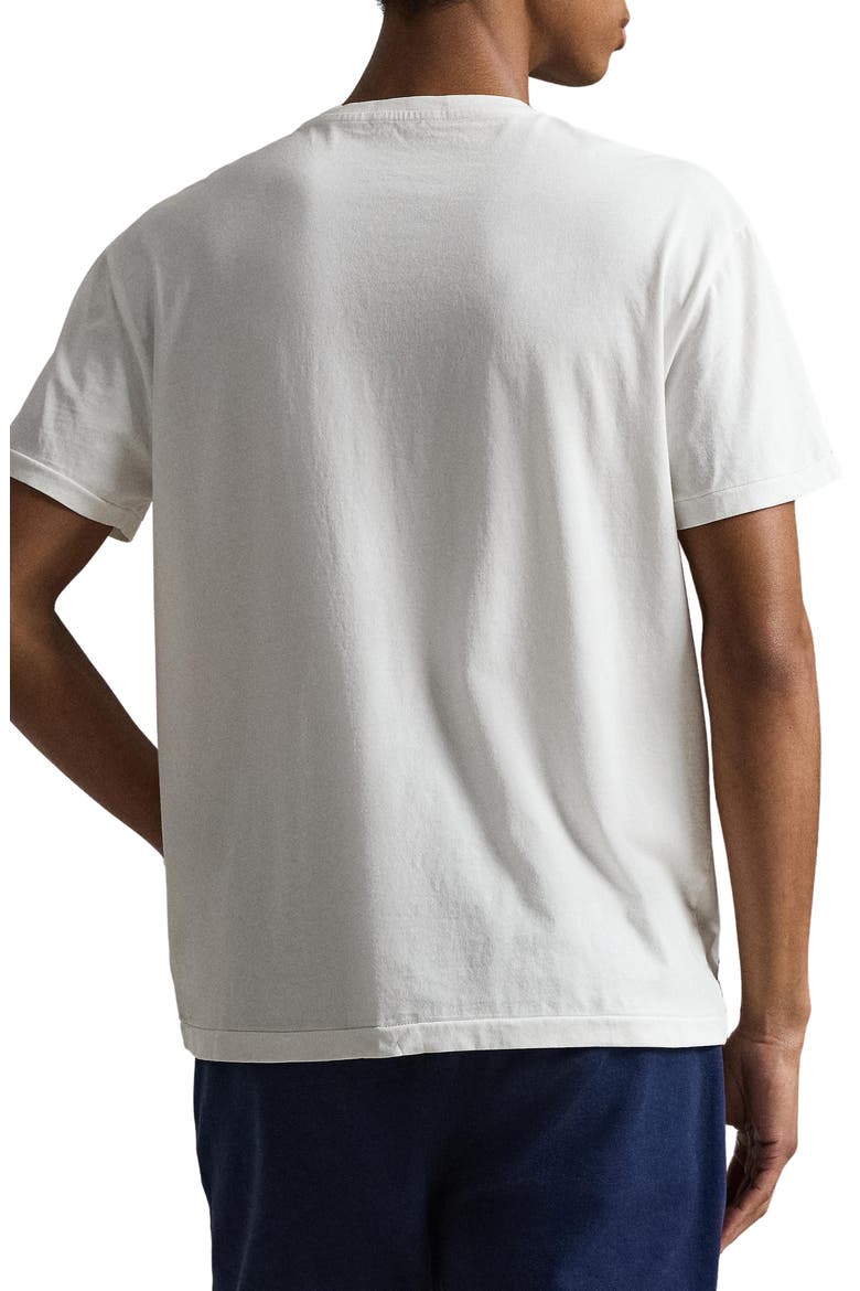 Classic Fit Logo Appliqué Cotton T-Shirt, Alternate, color, WHITE