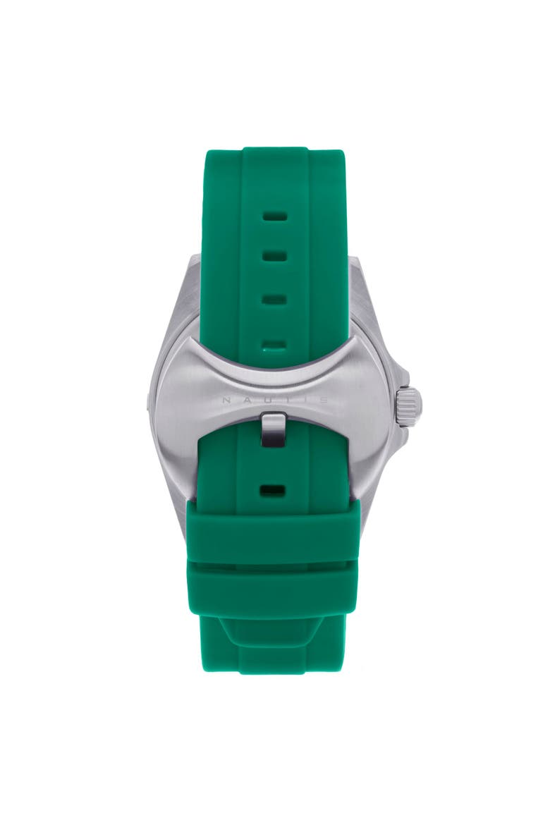 Interceptor Box Set with Interchangable Bands and Date Display, Alternate, color, Green