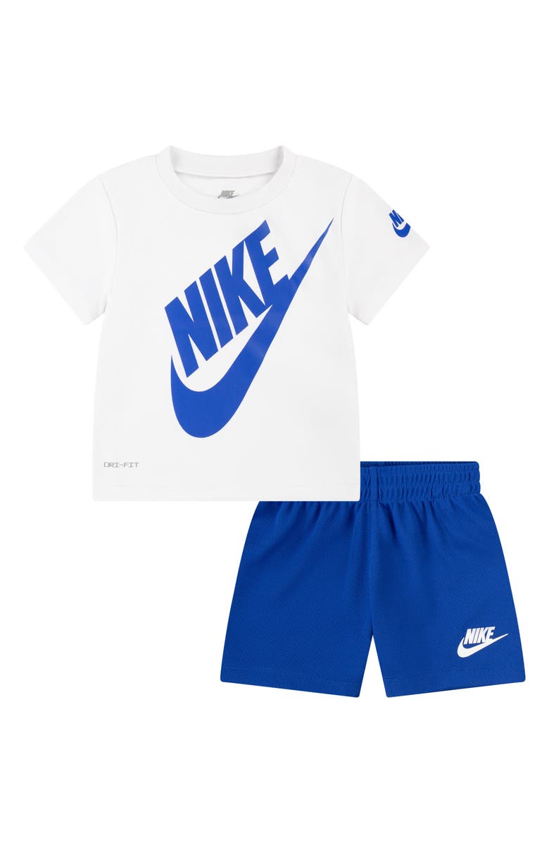 Nike Kids' Futura Graphic Tee & Shorts, Main, color, Game Royal