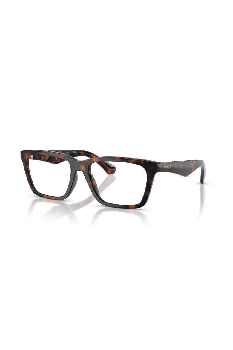 53mm Rectangle optical glasses, Main, color, Brown
