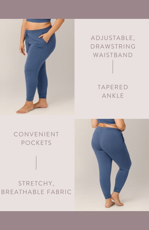Kindred Bravely Relaxed Fit Maternity Sweatpants In Blue