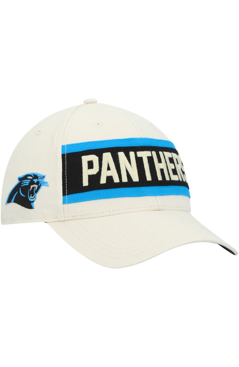 '47 Men's '47 Cream Carolina Panthers Crossroad MVP Adjustable Hat, Alternate, color, 