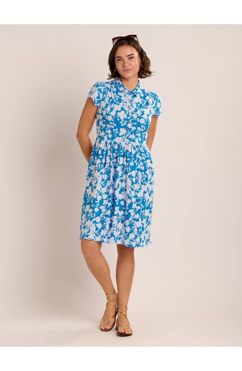 Brakeburn Andriana Dress, Alternate, color, Blue