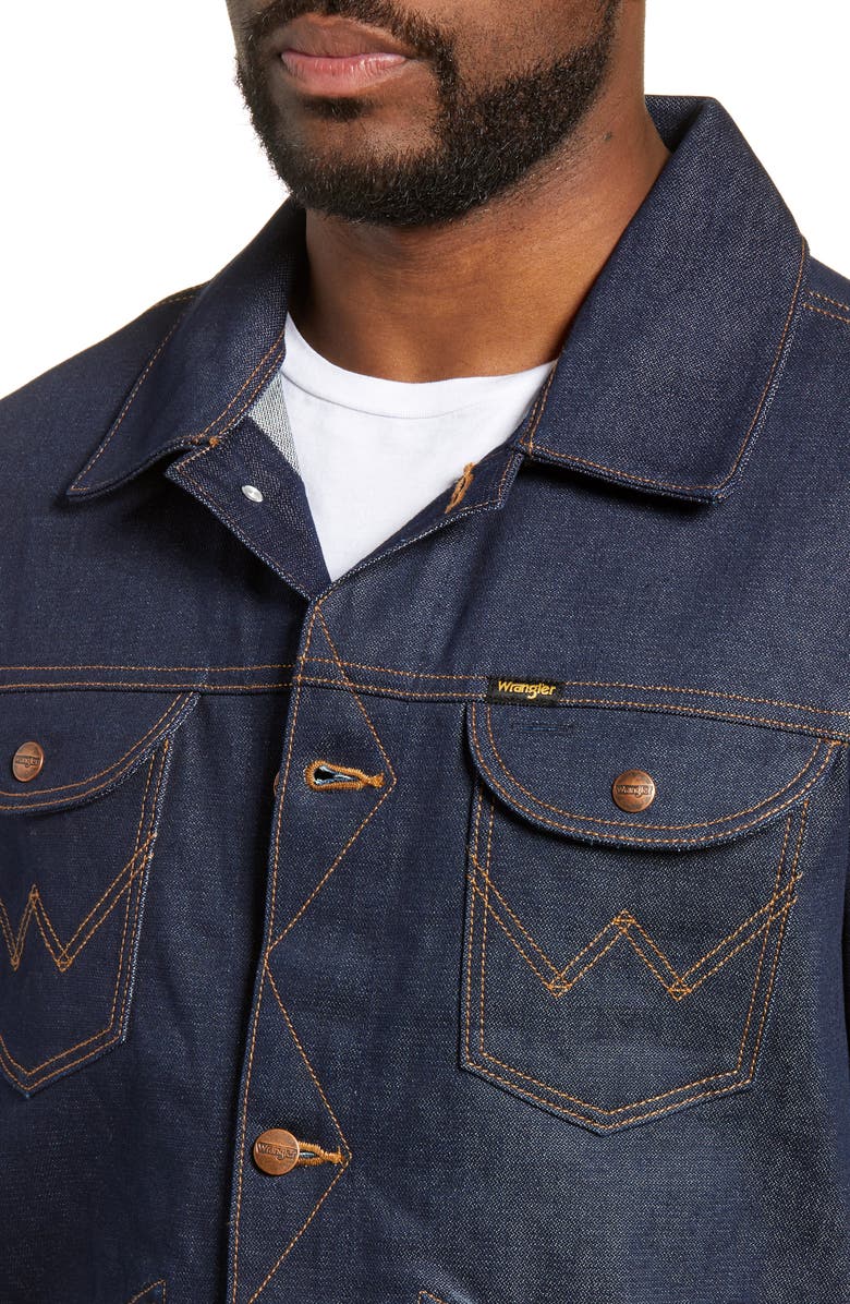 Wrangler Icons Denim Jacket, Alternate, color, 
