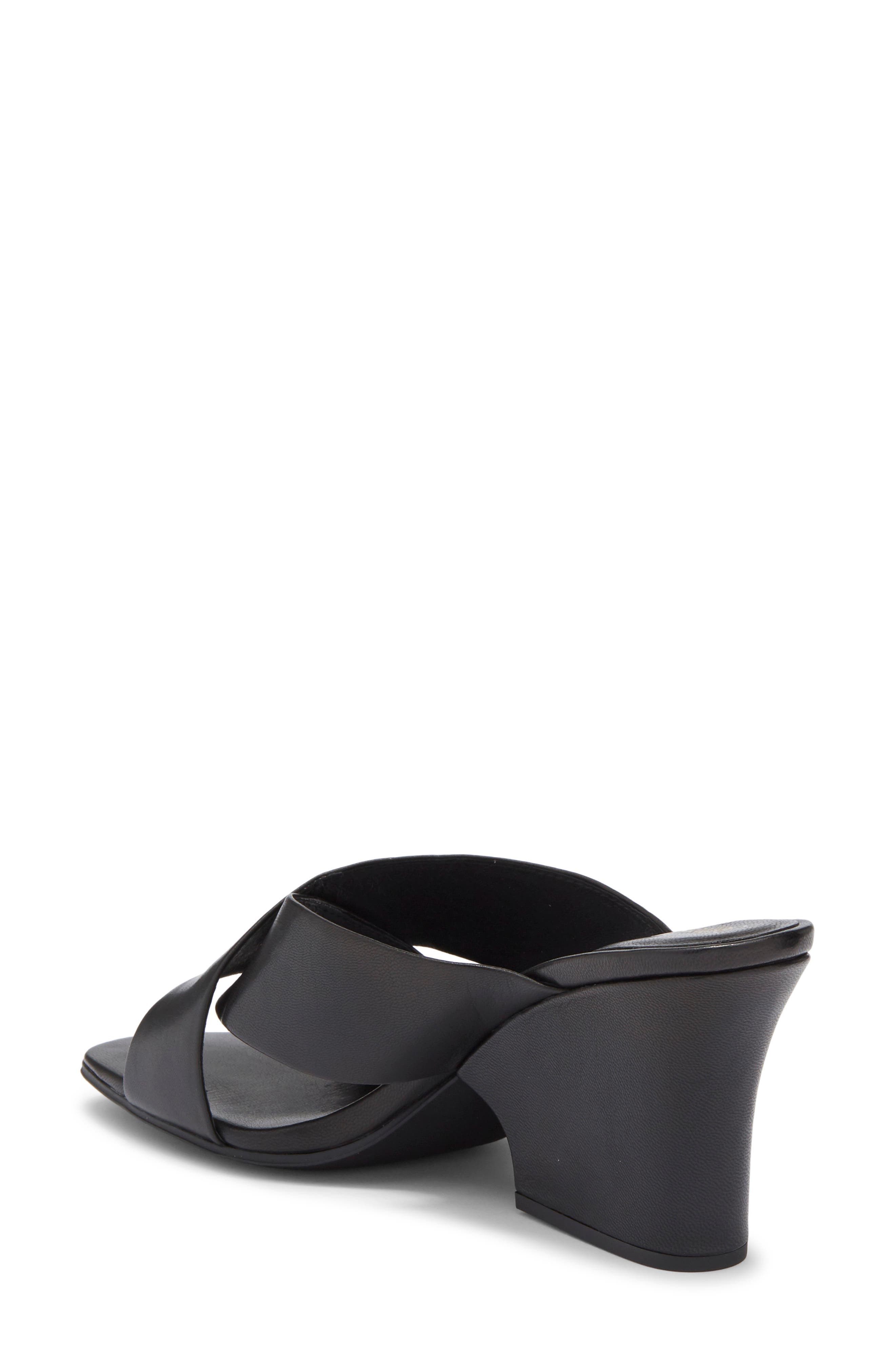 Jeffrey Campbell Tetra Slide Sandal, Alternate, color, Black
