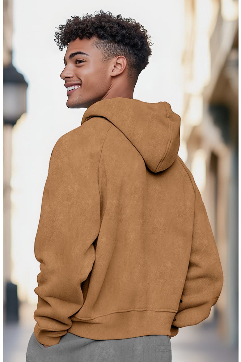 Ghost Mens Mineral Washed Hoodie, Alternate, color, Camel