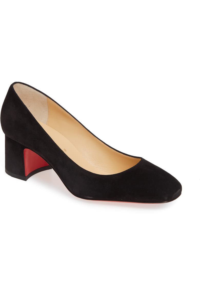 Christian Louboutin Square Toe Pump, Main, color,