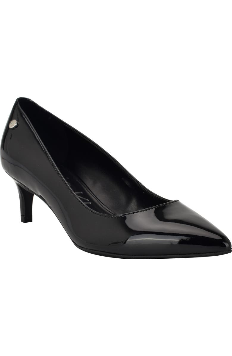 Calvin Klein Deja Pointed Toe Pump, Main, color, Black
