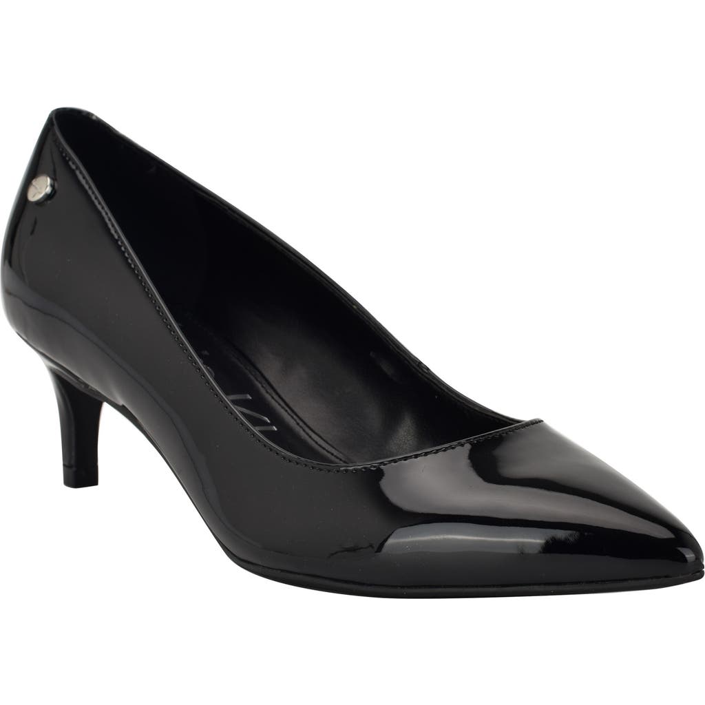 Calvin Klein Deja Pointed Toe Pump In Black