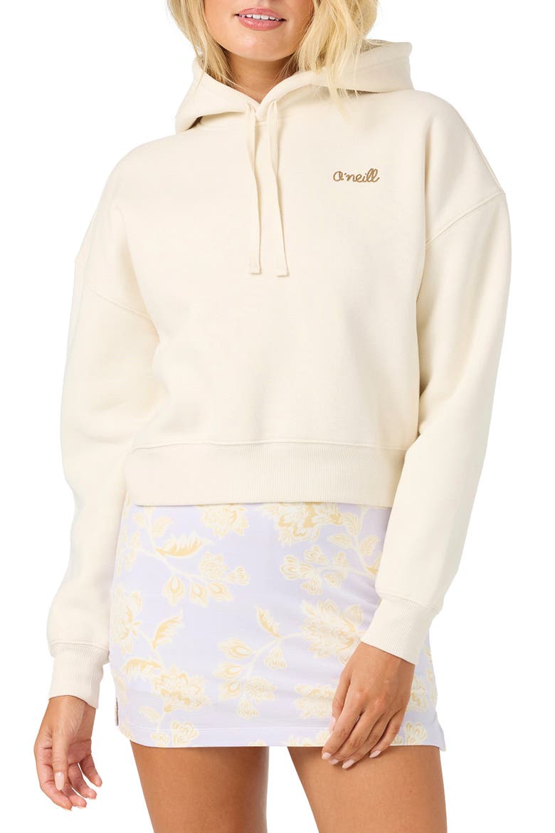 Arden Crop Hoodie, Main, color, TOFU