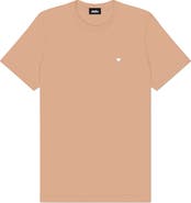 Dalix Mens Lil Heart Midweight Cotton Tee