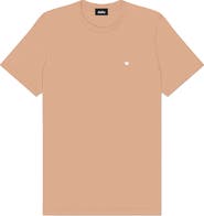 Dalix Mens Lil Heart Midweight Cotton Tee