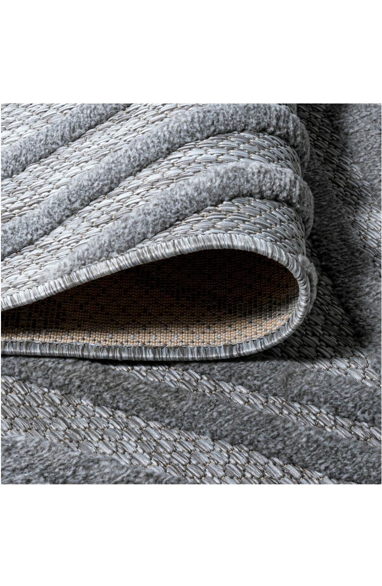 JONATHAN Y Balansat Moroccan Diamond Indoor/Outdoor Area Rug, Alternate, color, Light Gray