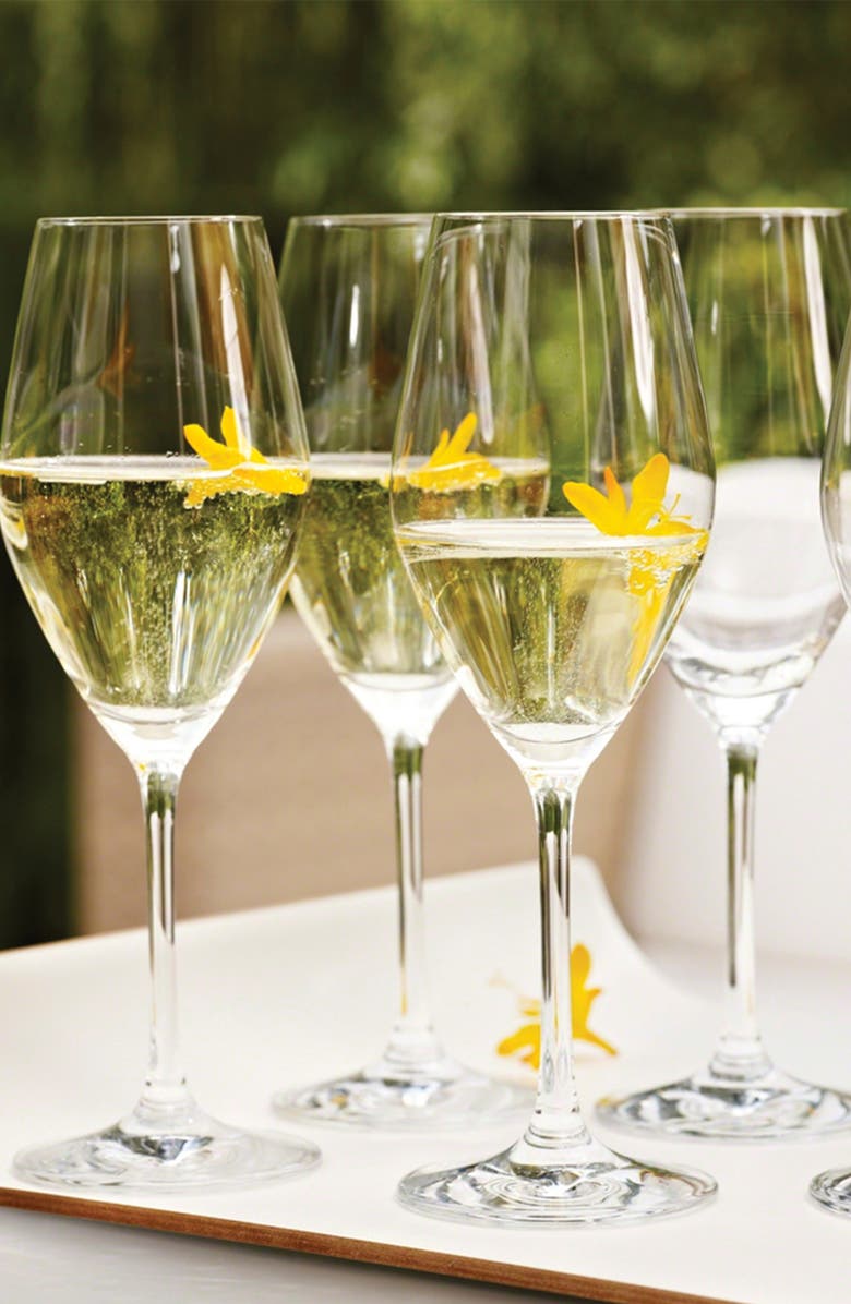 ZWILLING Prédicat Set of 6 Champagne Glasses, Alternate, color, Clear