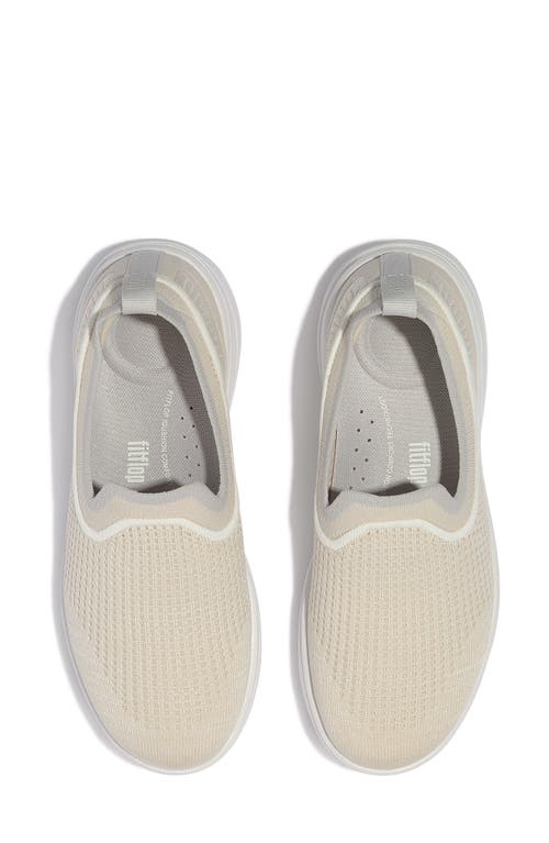 Fitflop Super-q Knit Slip-on Sneaker In Neutral