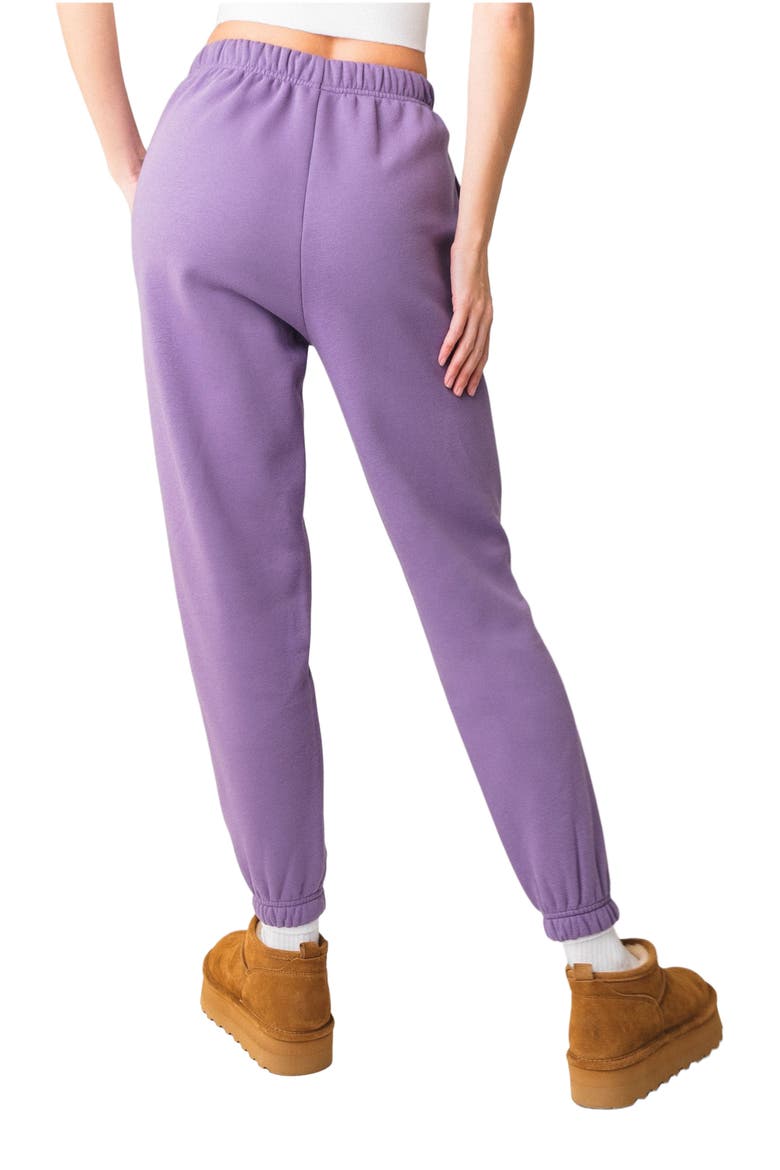 Cozy Uni Jogger, Alternate, color, violet