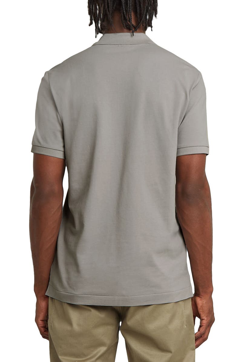 G-STAR Dunda Slim Fit Piqué Polo, Alternate, color, Grey Alloy