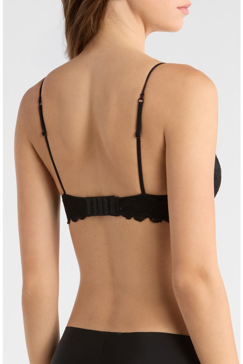 Jessa Lace Bralette, Alternate, color, BLACK