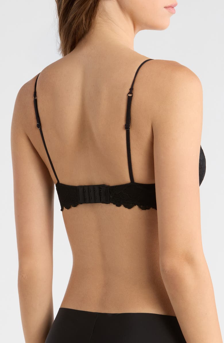 Honeydew Jessa Lace Bralette, Alternate, color, Black