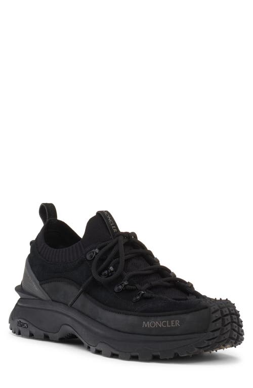 Moncler Sneaker Trailgrip Lite2 Black Men In Black
