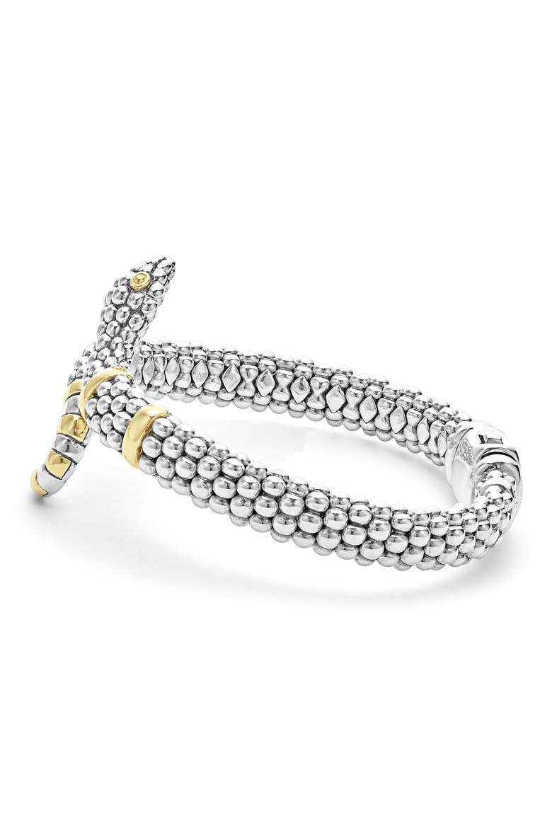 Rare Wonders - Serpent Rope Bracelet, Alternate, color, SILVER