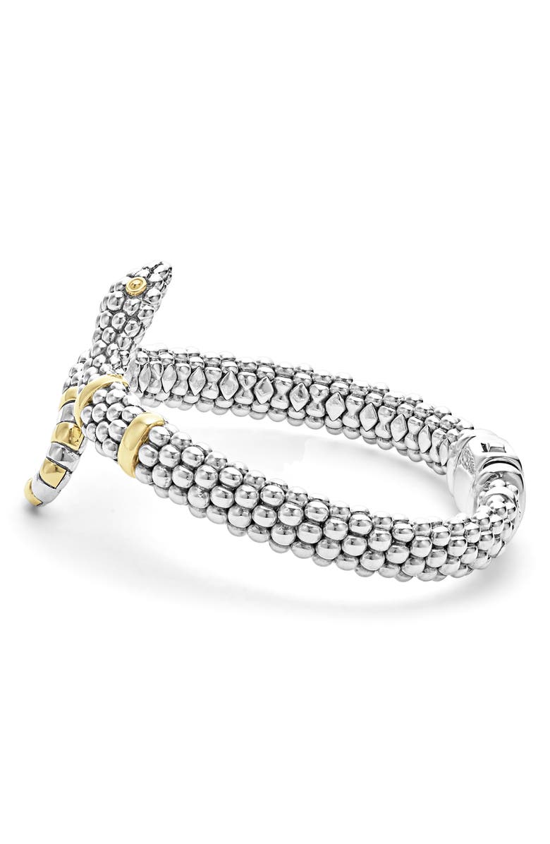 LAGOS Rare Wonders - Serpent Rope Bracelet, Alternate, color, Silver