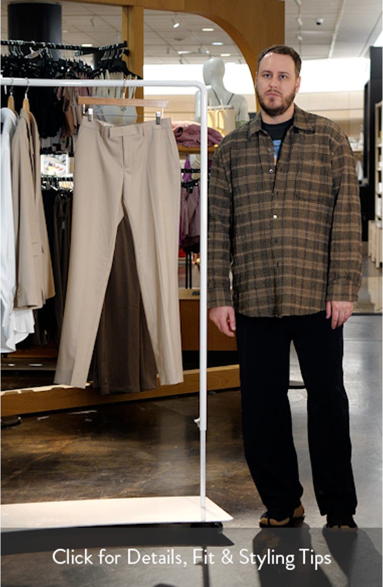 Slim Fit Sharkskin Trousers, sales video thumbnail