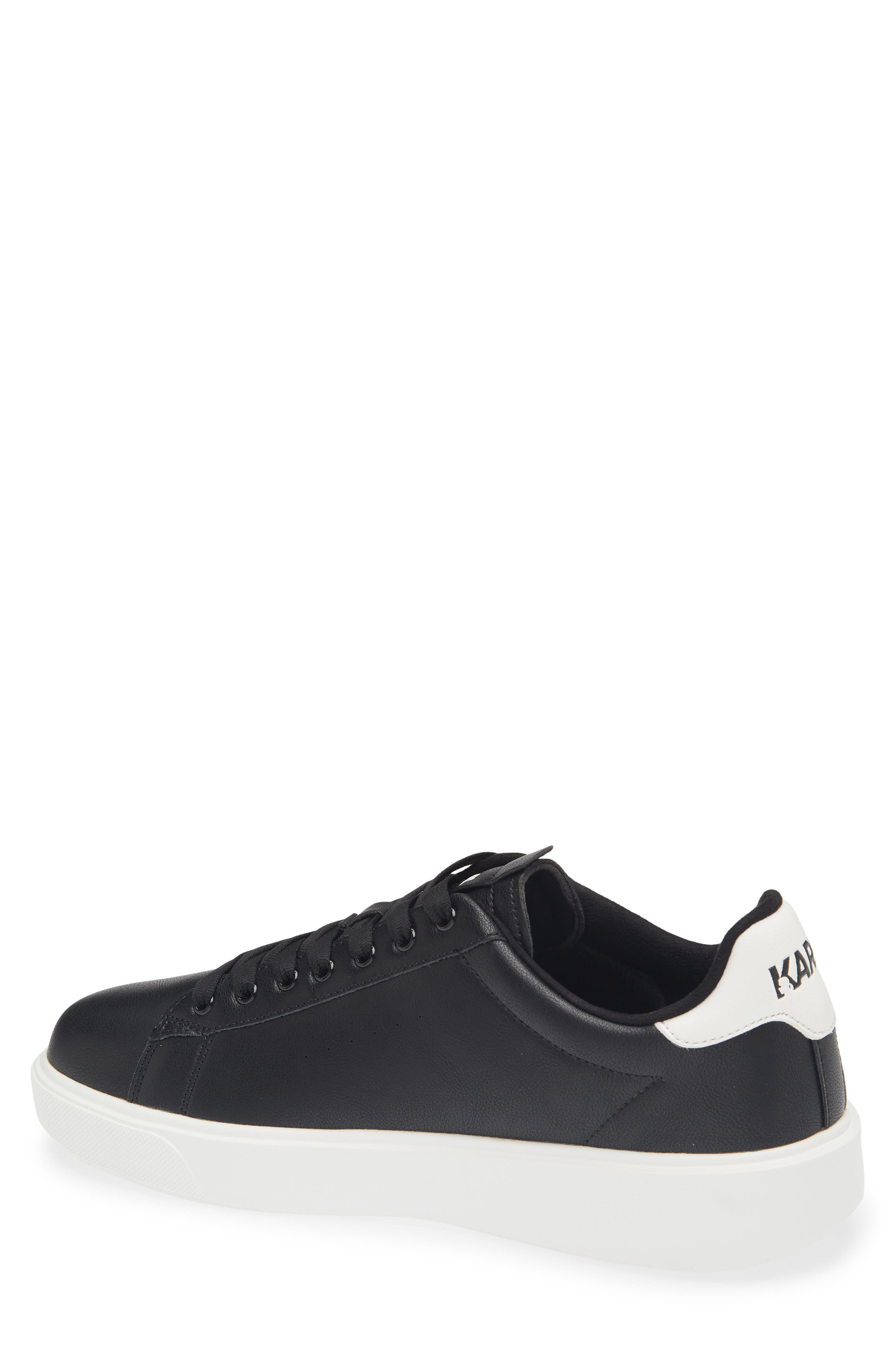 KARL LAGERFELD PARIS Plain Toe Sneaker, Alternate, color, Black