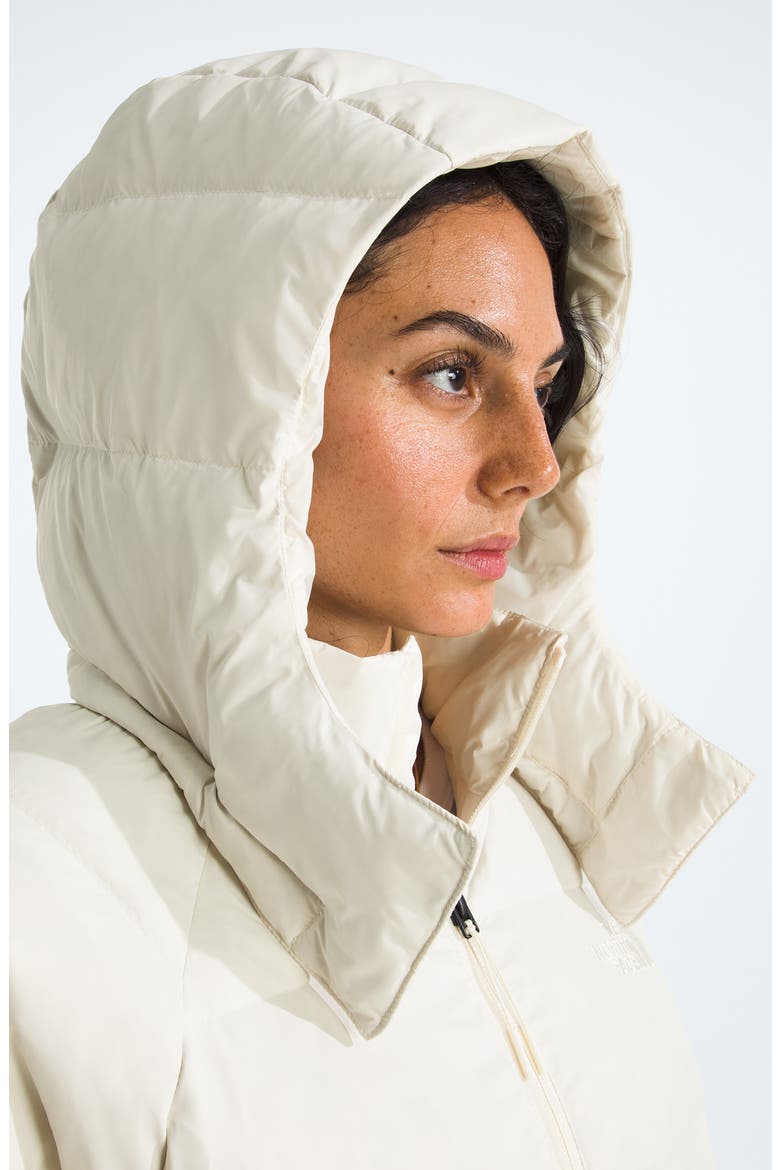 Hydrenalite™ City 600 Fill Power Down Hooded Parka, Alternate, color, WHITE DUNE