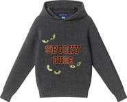 Andy & Evan Kids' Embroidered Cotton Hooded Sweater