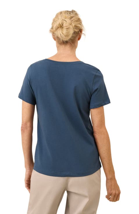Organic Cotton Softspun Scoop Neck Tee