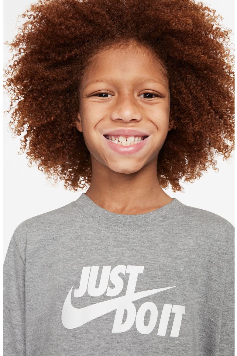 Kids' Sportswear JDI Graphic T-Shirt, Alternate, color, 063 DK GREY HEATHER