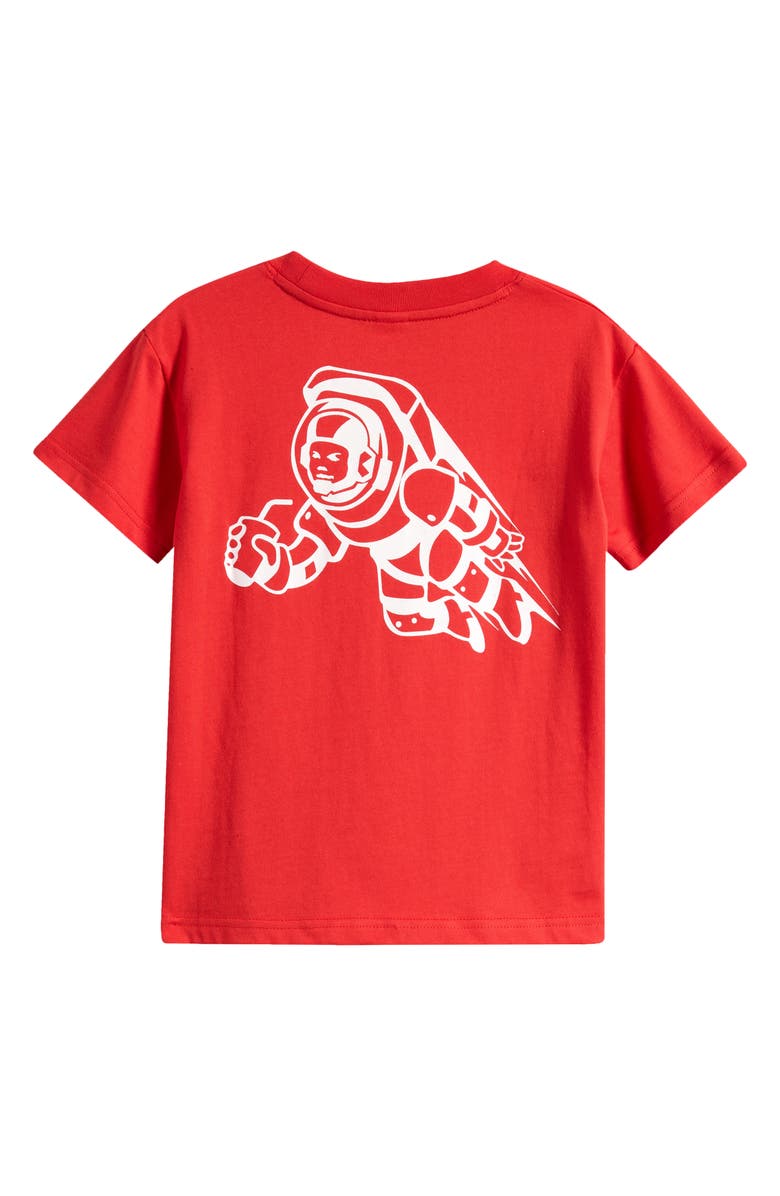 Billionaire Boys Club Kids' Boba Cotton Graphic T-Shirt, Alternate, color, Poppy Red