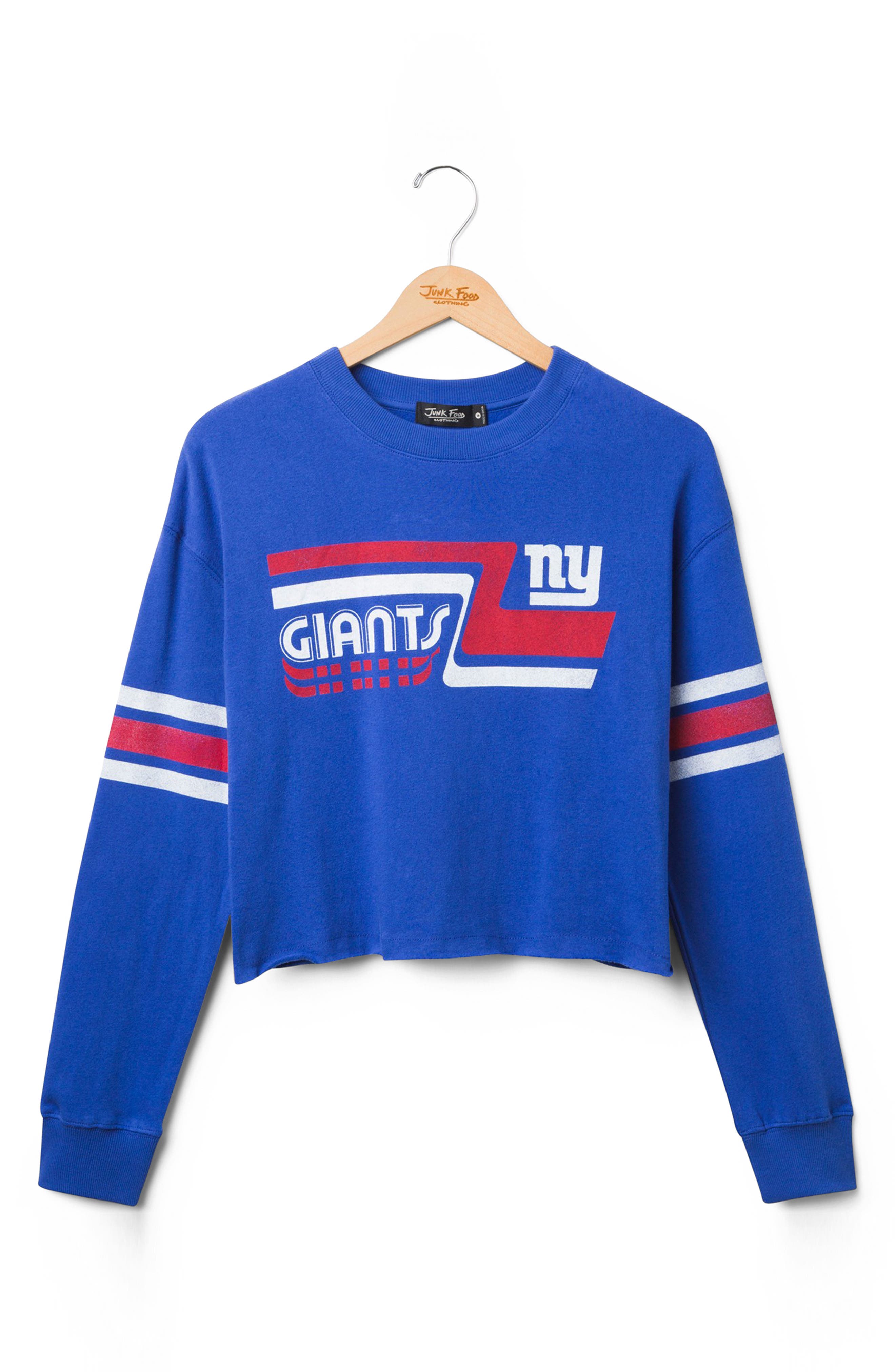 Giants Graphic Retro Cropped Sweatshirt