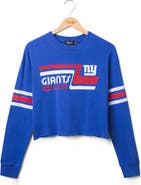 Junk Food Giants Graphic Retro Cropped Sweatshirt