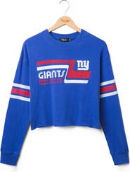 Junk Food Giants Graphic Retro Cropped Sweatshirt