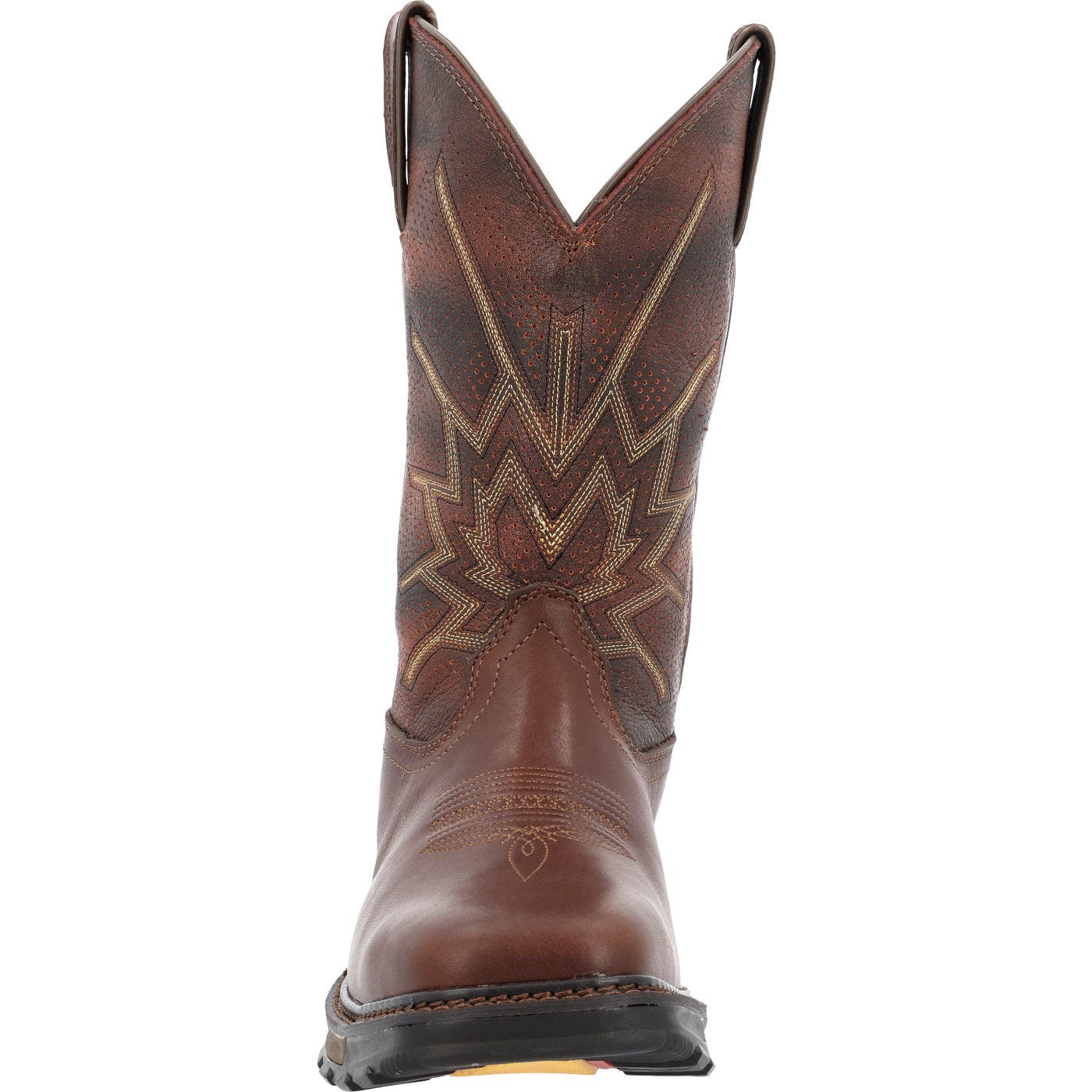 DURANGO Ventilated Western Work Boot, Alternate, color, Tobacco