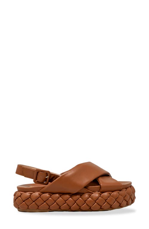 Chase & Chloe Chase And Chloe Slingback Platform Sandal