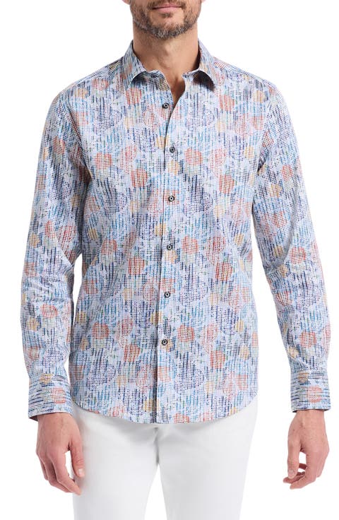 Dafen Floral Button-Up Shirt