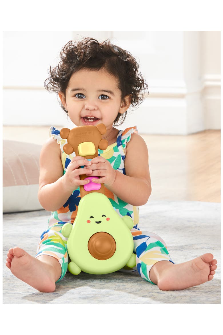 Farmstand Rock-A-Mole Guitar Toy, Alternate, color, MULTI